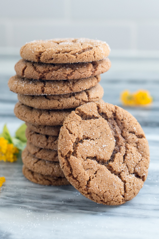 Chewy and deeply spiced, these Molasses Crinkles’ sweet, warm flavors wake up your taste buds and make them take notice.