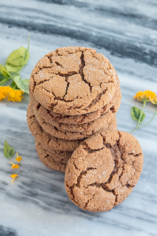 Chewy and deeply spiced, these Molasses Crinkles’ sweet, warm flavors wake up your taste buds and make them take notice.