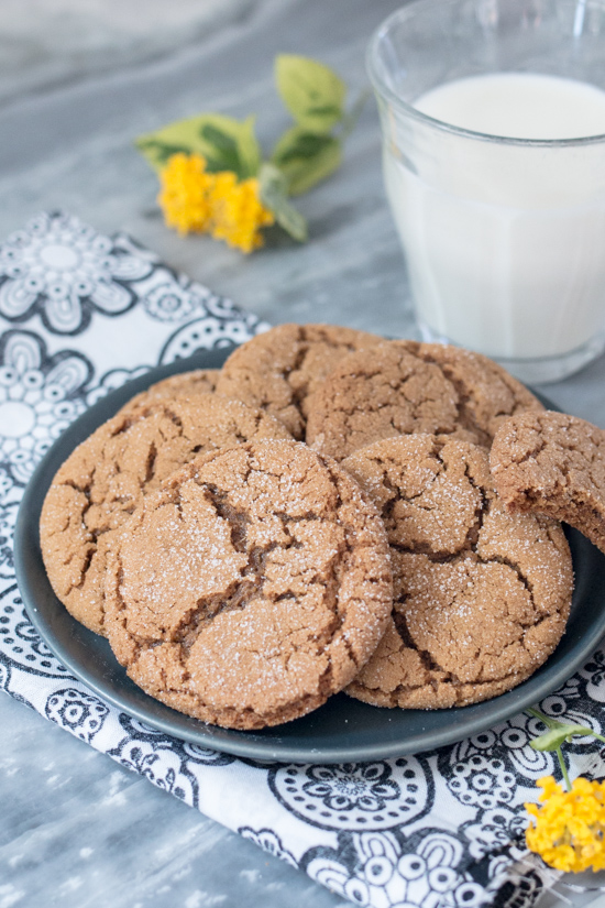 Chewy and deeply spiced, these Molasses Crinkles’ sweet, warm flavors wake up your taste buds and make them take notice. 