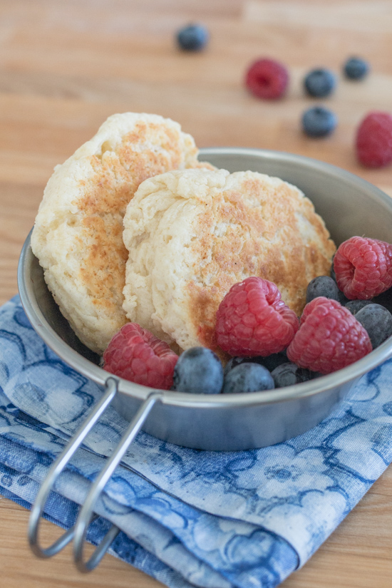 Lightly crisped on the outside, tender and delicate on inside, these rich, buttery Stovetop Biscuits make an incredible addition to almost any meal.