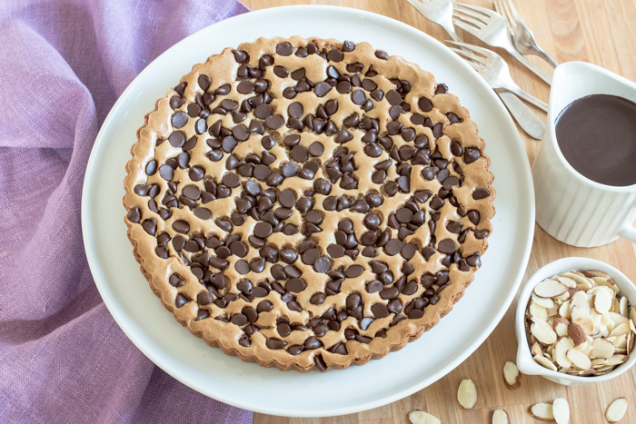 With a scoop of vanilla ice cream and a generous drizzle of homemade Mocha Sauce, this Blond Brownie Tart transforms a casual sweet treat into a celebration-worth dessert. 