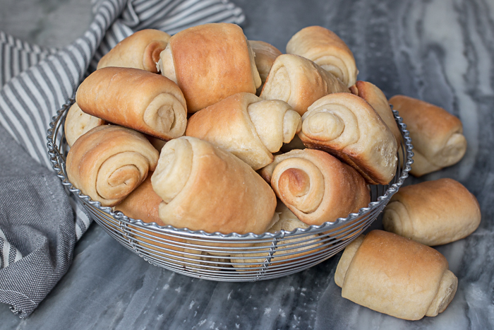 Buttery Spiral Rolls