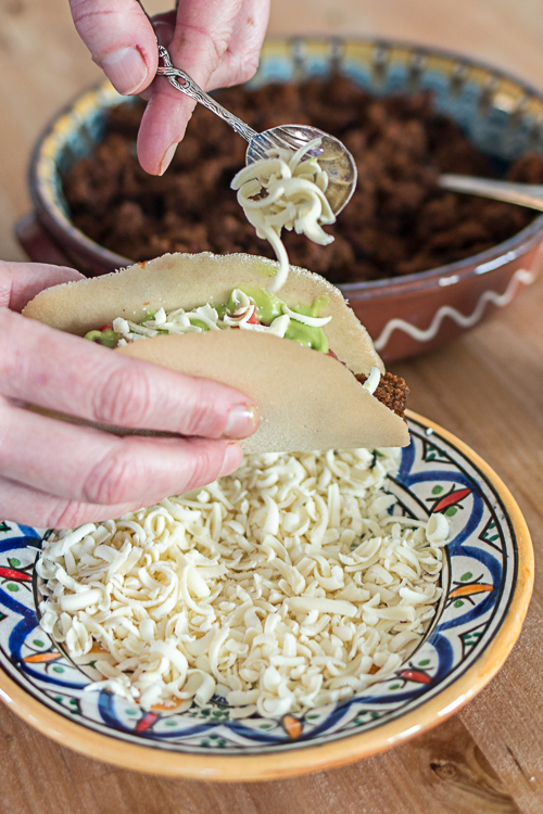 These remarkably realistic-looking Dessert Tacos feature crisp cookie shells loaded with crumbled gingerbread 