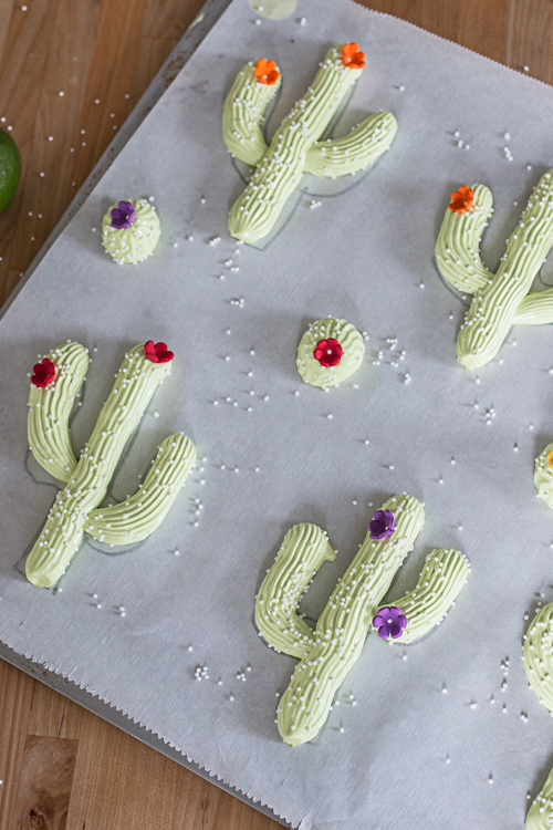 Flavored with lime juice and zest, these whimsical Cactus Meringues deliver a light, crisp texture with every sweet, addictive bite. 