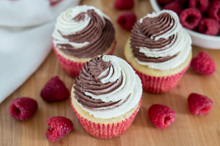 Cocoa-Vanilla Swirl Whipped Cream adds flavor and flair to your favorite sweet treats!
