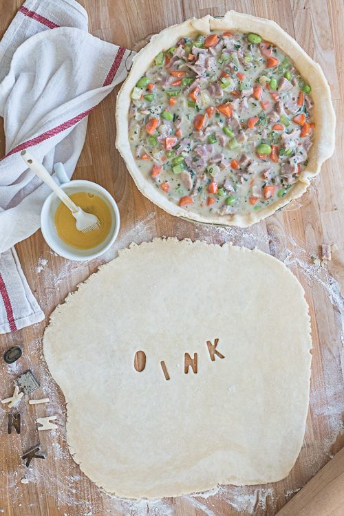 This Ham Pot Pie wraps up flavorful, smoky ham and plenty of vegetables in a flaky, buttery pastry to deliver comfort food at its best. 