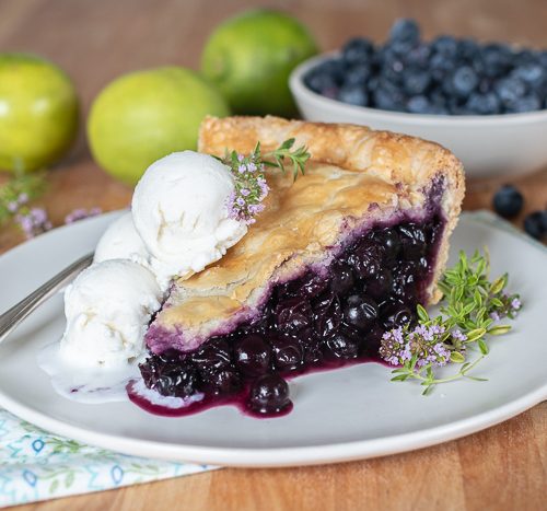 Blueberry Pie for Two – Tina's Chic Corner