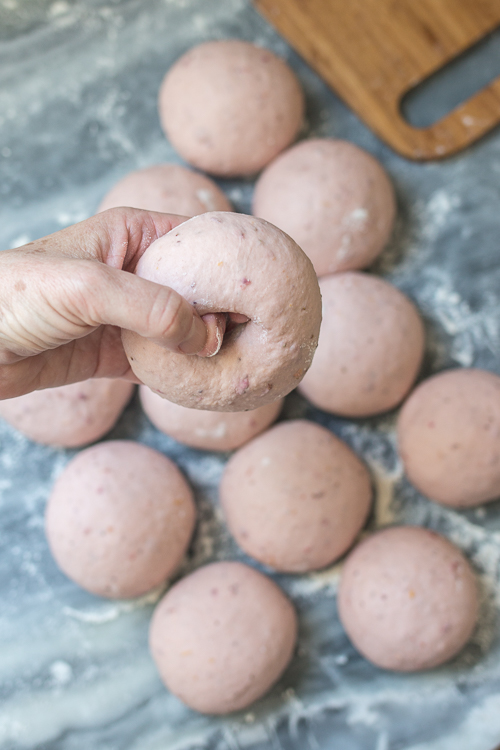 With a pale pink hue and delicate berry flavor, these easy-to-make Strawberry Bagels add flair to breakfast or snack-time. 