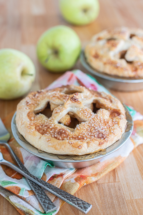 Maple syrup-sweetened and cinnamon-infused, these Personal Apple Pies serve up all the goodness of homemade apple pie in petite, single-serve packaging. 