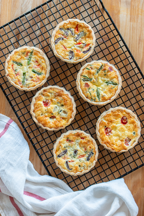 Mini Quiche Meal Bar With endless filling options, this Mini Quiche Meal Bar offers delicious flavor combinations that will satisfy even the pickiest eaters.