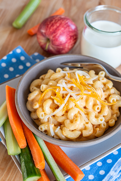 Rich, cheesy, and satisfying, this Single-Serving Mac and Cheese recipe comes together on the stovetop just as easily as macaroni and cheese from a box, but it tastes so much better!