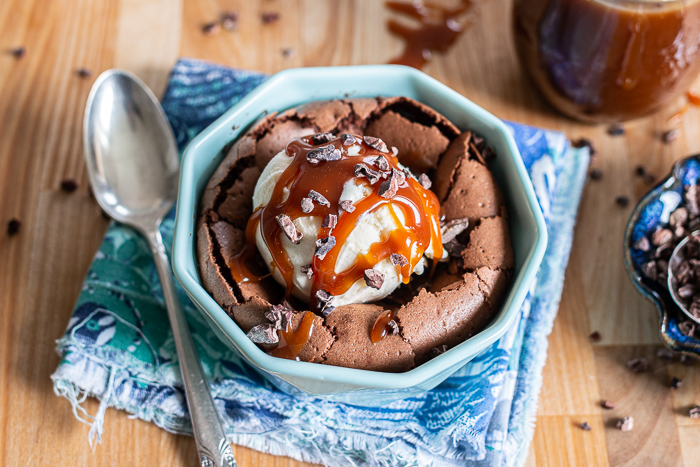 Deceptively simple and endlessly versatile, these indulgent Bittersweet Chocolate Cakes contain just five basic ingredients and can be ready in about 40 minutes.