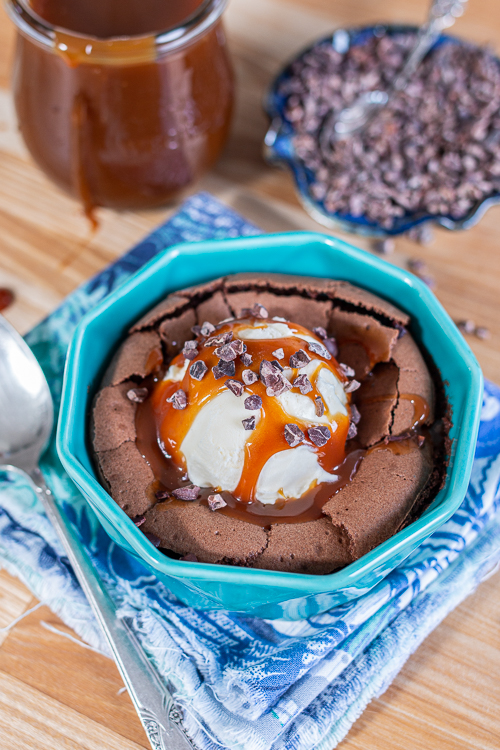 Deceptively simple and endlessly versatile, these indulgent Bittersweet Chocolate Cakes contain just five basic ingredients and can be ready in about 40 minutes.