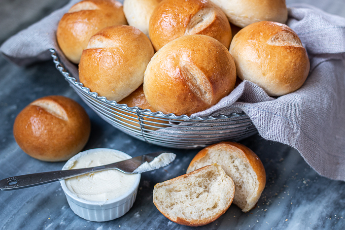 Simple yet satisfying, these hearty French Bread Rolls make a perfect accompaniment to any meal!